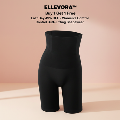 ELLEVORA™ 🔥Buy 1 Get 1 Free🔥Last Day 49% OFF - Women's Tummy Control Butt-Lifting Shapewear